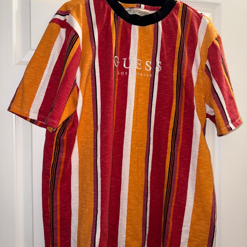 GUESS Multicolor Striped Tee